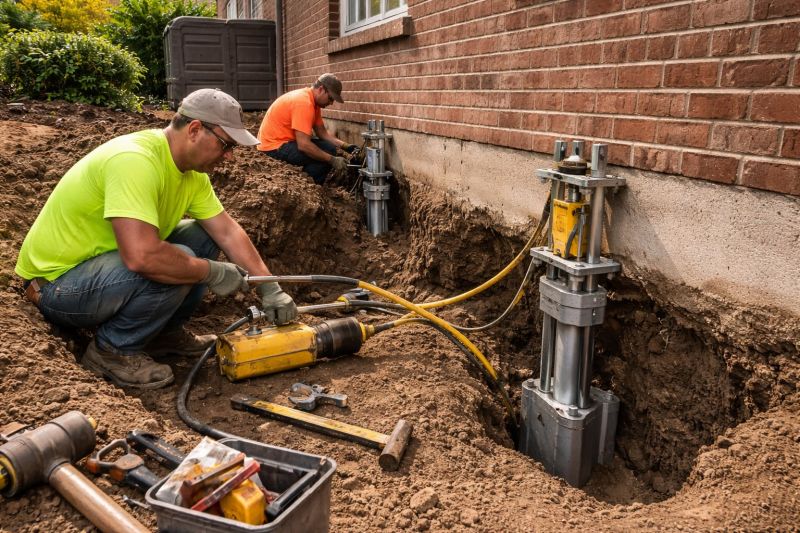 House Settling Repair in Brighton, MI