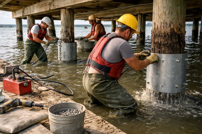 Piling Repair in Linden, MI