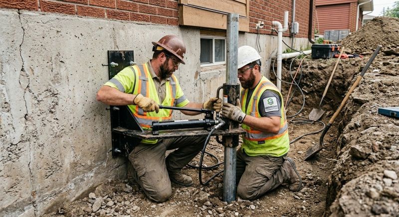 Settling Foundation Service in Canton, MI