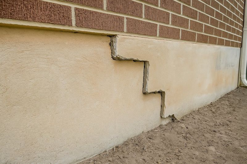 Settling Foundation Service in Holly, MI