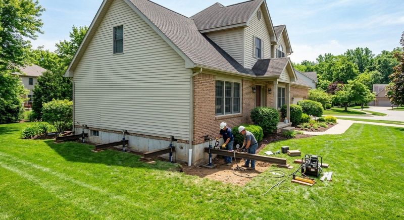 Settling Foundation Service in West Bloomfield, MI