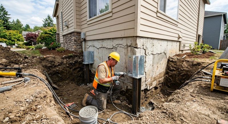 Structural Foundation Repair in Clarkston, MI