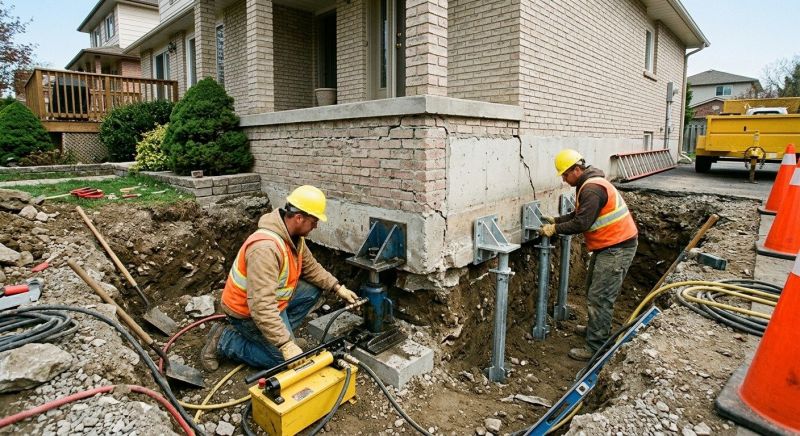 Structural Foundation Repair in Dexter, MI