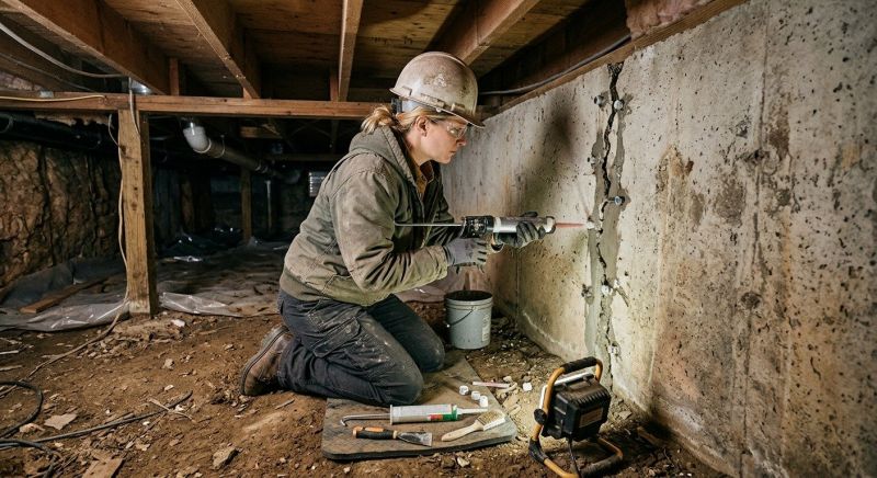 Structural Foundation Repair in Fenton, MI