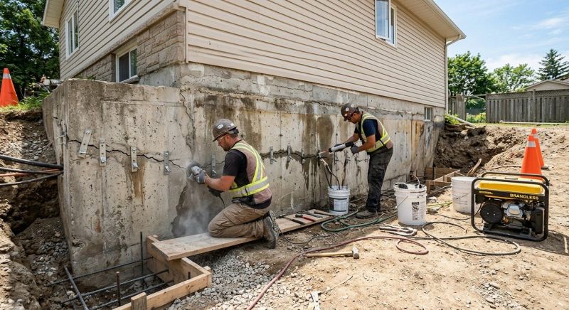 Structural Foundation Repair in Hartland, MI