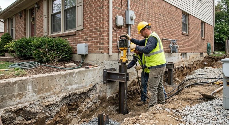 Structural Foundation Repair in Highland, MI