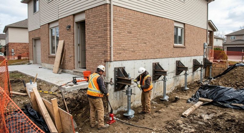 Structural Foundation Repair in Novi, MI