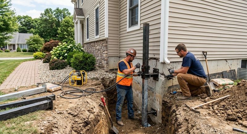 Structural Foundation Repair in Waterford, MI