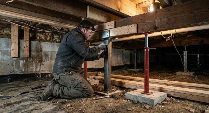 Structural Underpinning in Brighton, MI